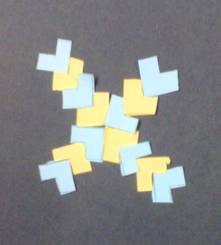 rotating tessellation wit square grid